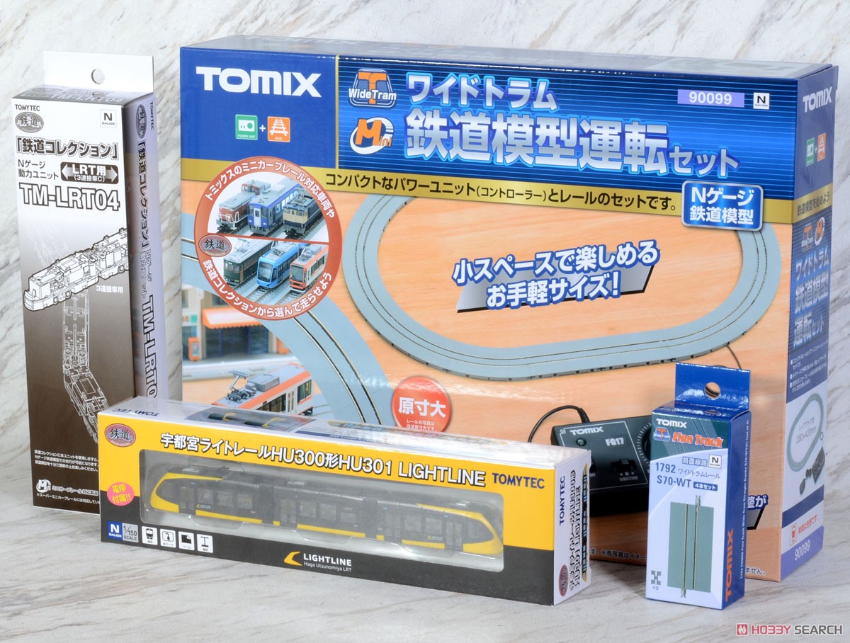 鉄道コレクション 宇都宮ライトレール 運転セット (鉄道模型) - ホビー