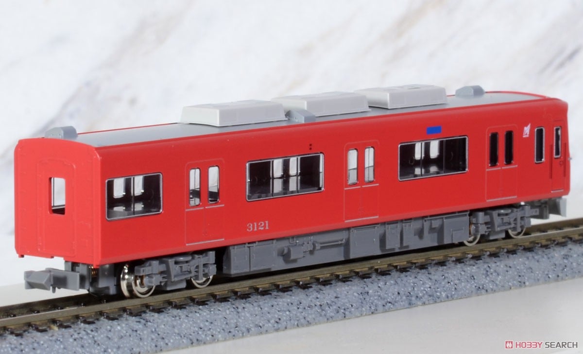 名鉄 3100系3次車 (旧塗装・3121編成) 基本2両編成セット (動力付き