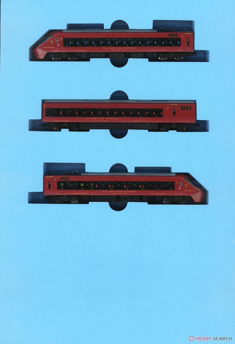 ☆特価品 富士山麓電気鉄道8500系 富士山ビュー特急 3両セット (3両