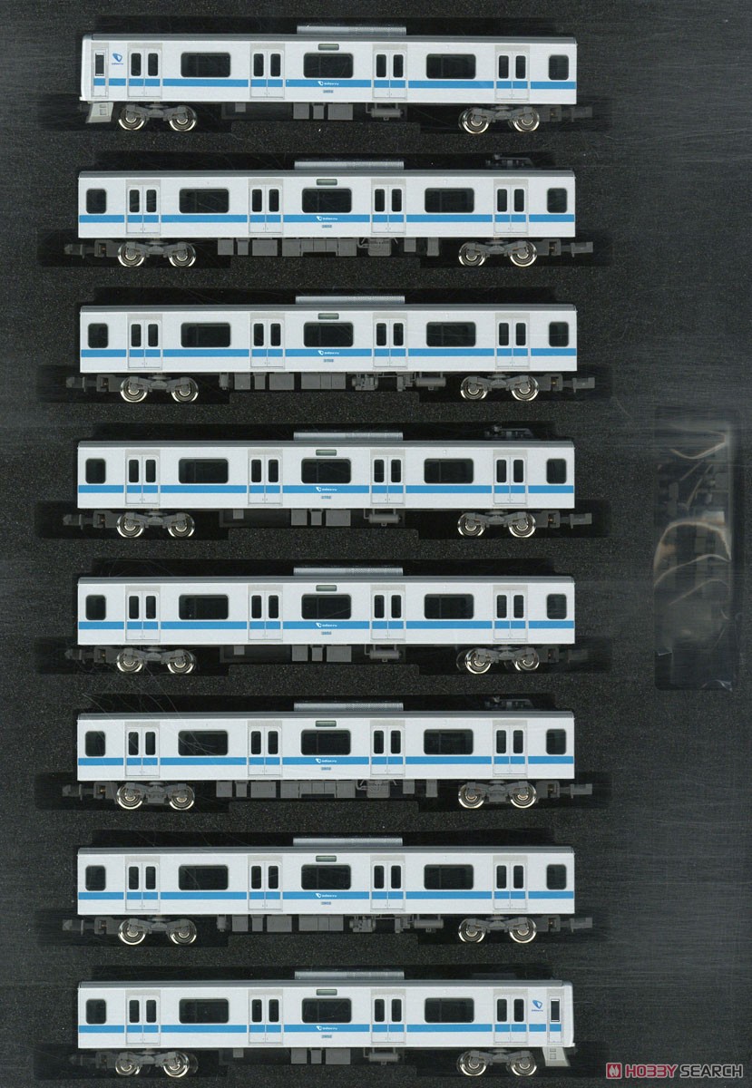 小田急 3000形 (3652編成・ロイヤルブルー帯) 8両編成セット (動力付き