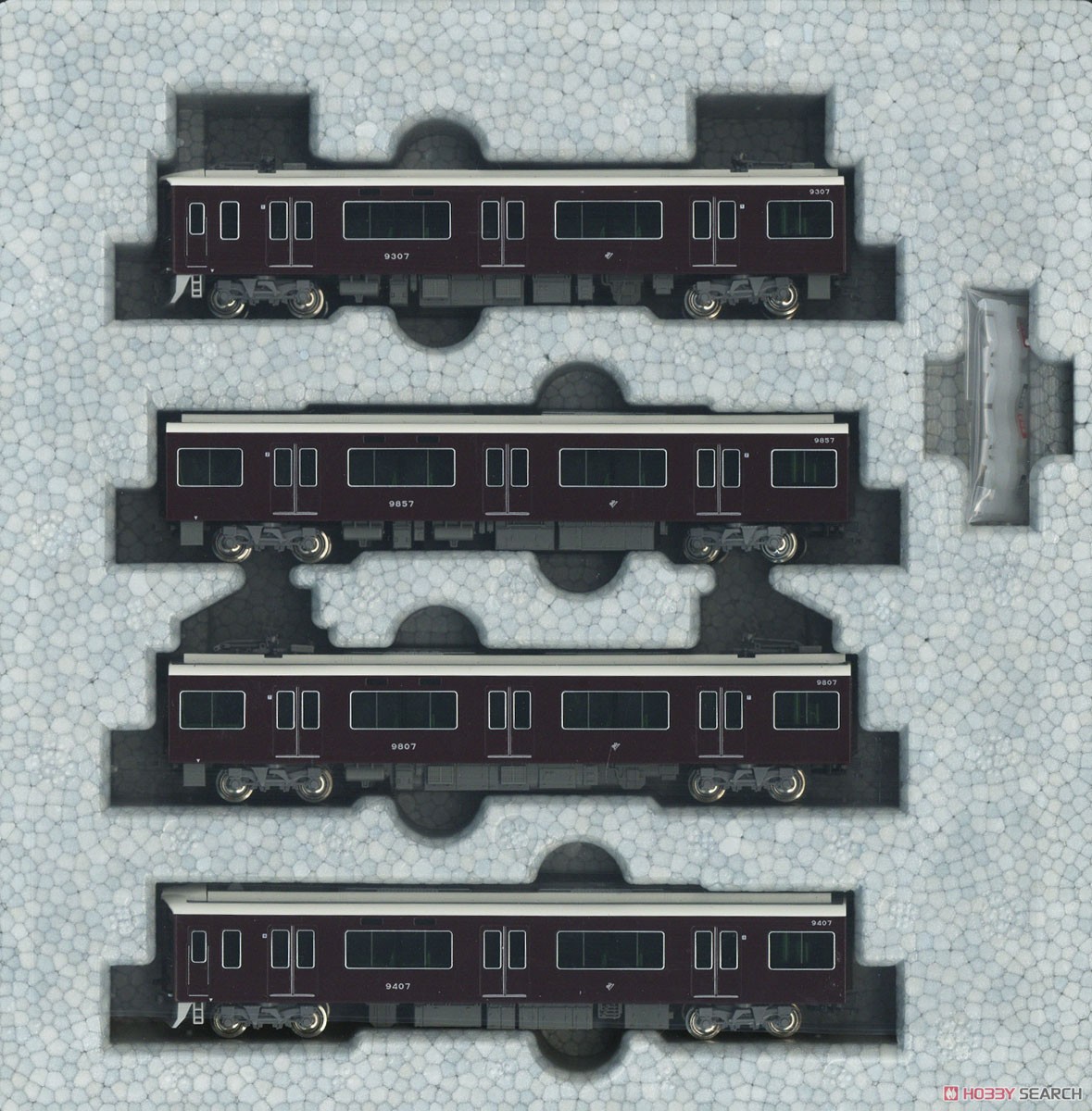 阪急電鉄 9300系 京都線 基本セット (基本・4両セット) (鉄道模型