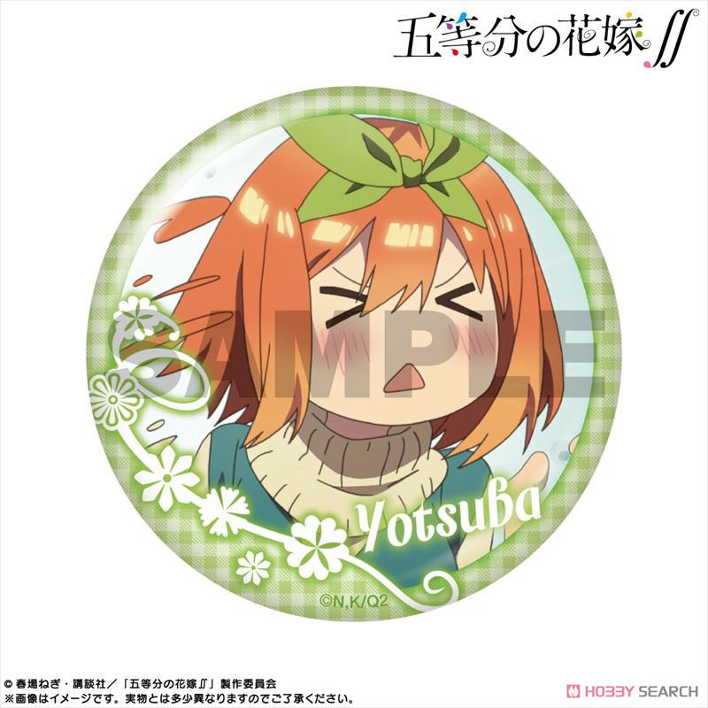 五等分の花嫁∬ ピックアップキャラトレーディング缶バッジ 中野四葉