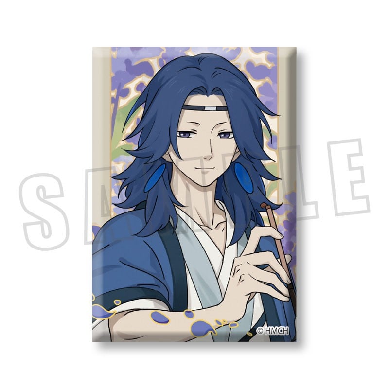 羅小黒戦記 藍渓鎮 外伝 スクエア缶バッジ 老君 (キャラクターグッズ