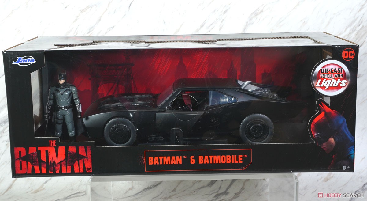 バットモービル バットマンフィギュア付き `ザ・バットマン 2022
