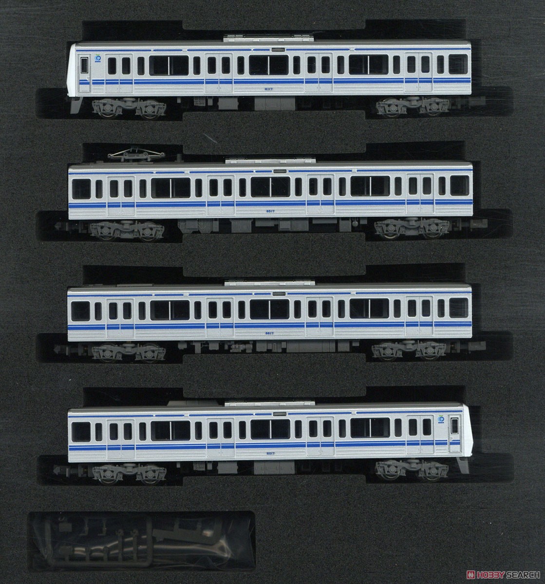 西武 6000系 (6117編成・ベンチレーター撤去) 基本4両編成セット (動力