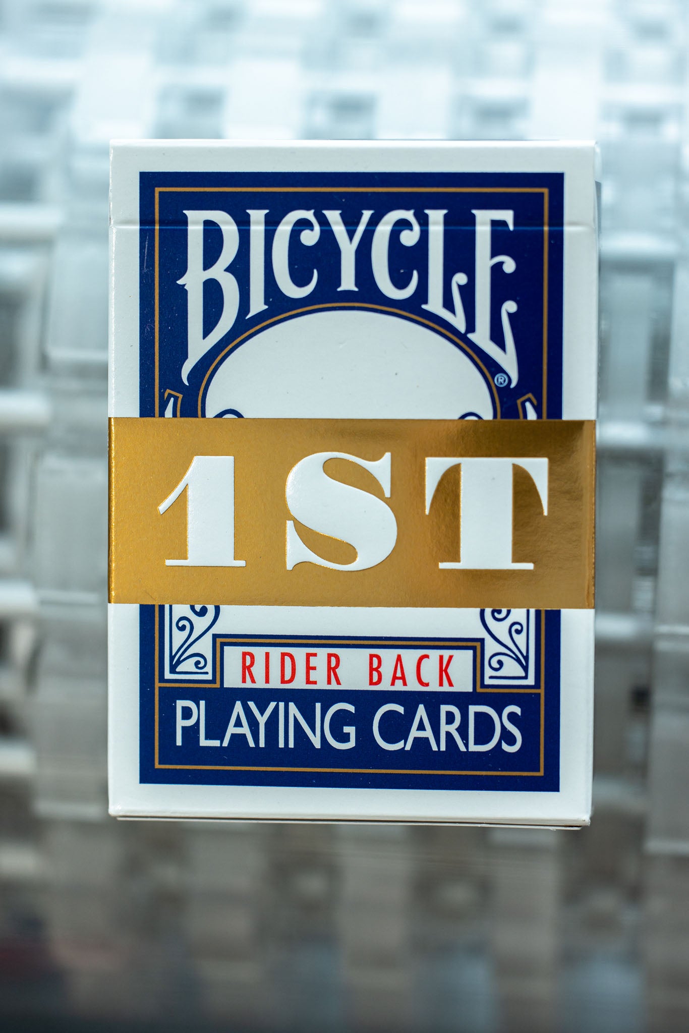 1ST Edition Bicycle Rider Backs In Blue