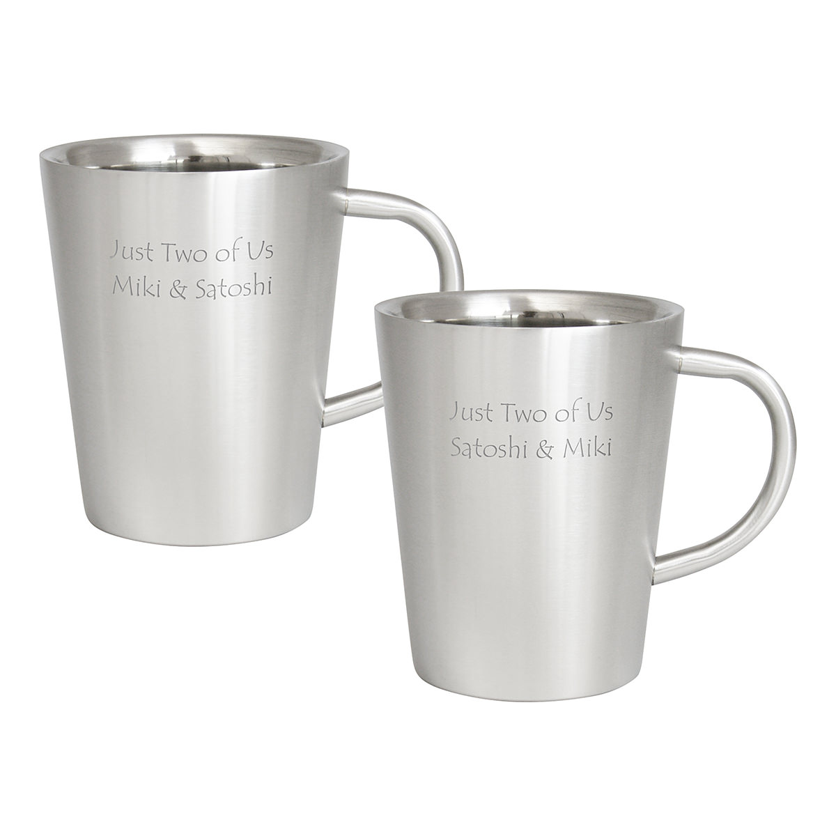 ダブルウォール ステンレス ロック ペア [ 2-U ]