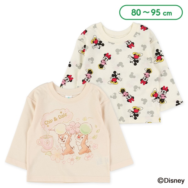 長袖Tシャツ（ミッキーマウス・チップとデール） | 西松屋オンラインストア