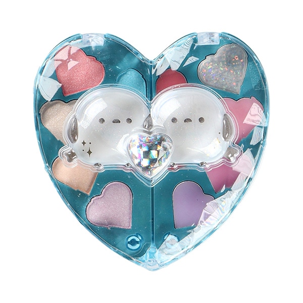 キラキラハートのコンパクト（フラッフィースカイ） | 西松屋