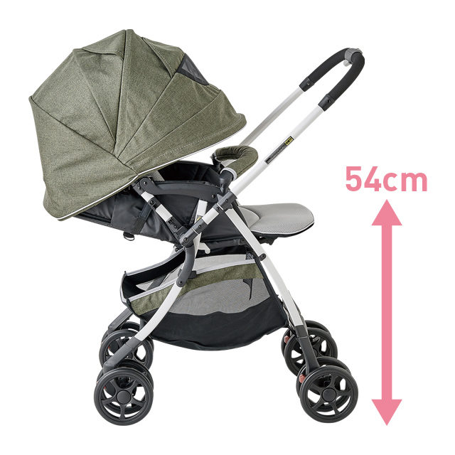 SmartAngel ベビーカー デ・ヨーネ レジェ e OLIVE DENIM 201020082