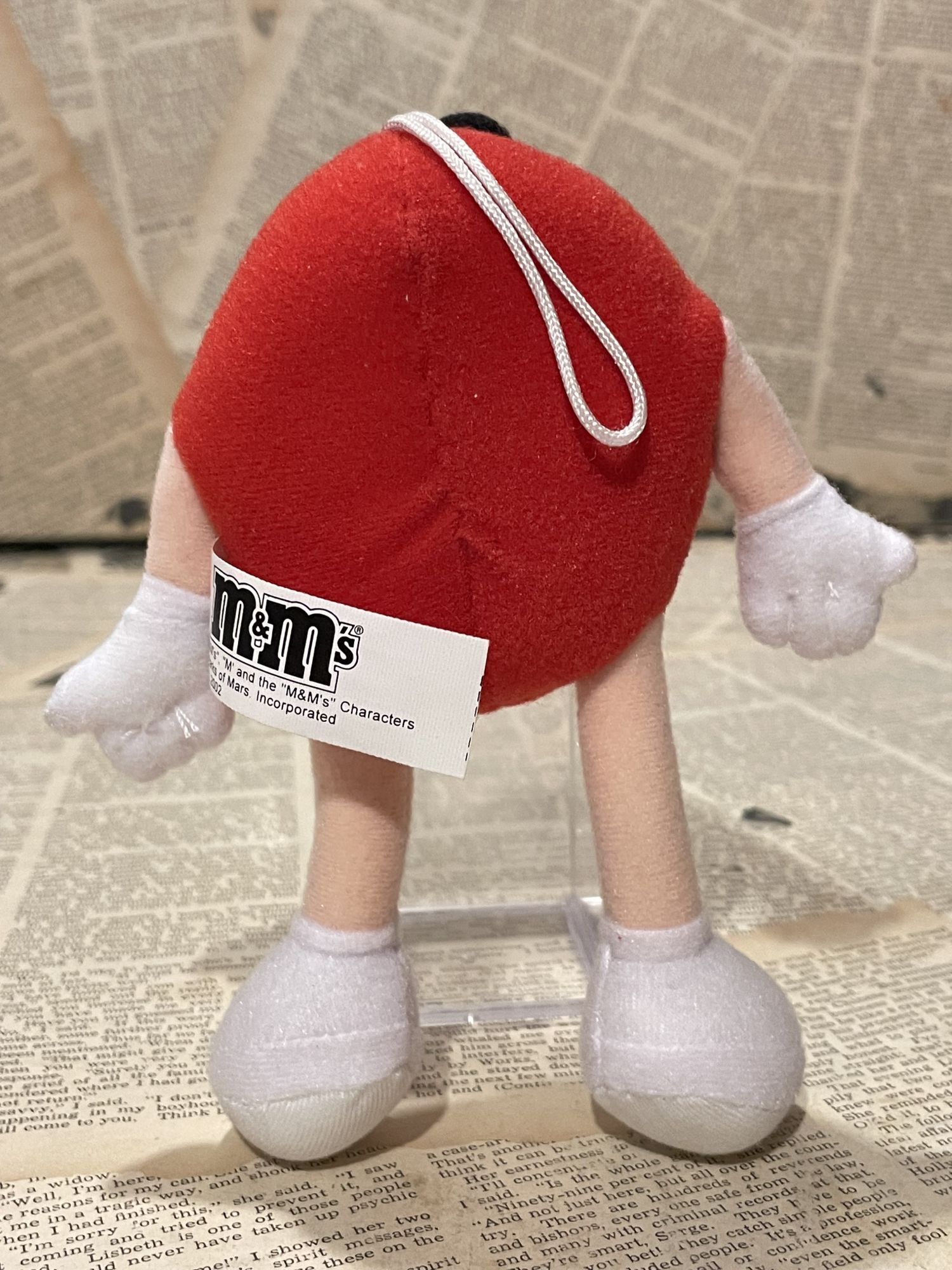 M&M's/Bendable Plush(Red/15cm) MM-016 - 2000toys高円寺店