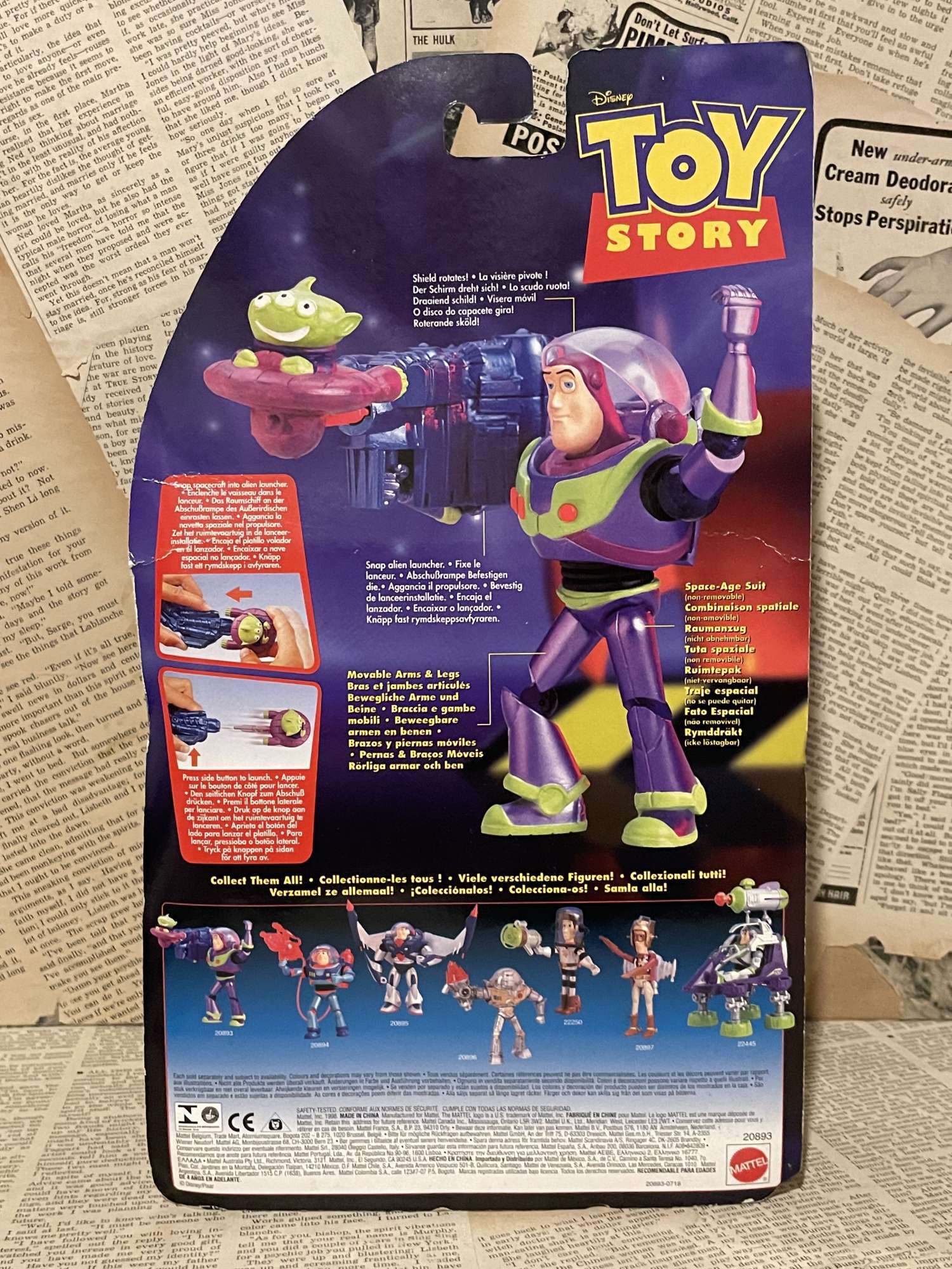 Toy Story/Action Figure(Buzz Lightyear with Alien/MOC) - 2000toys
