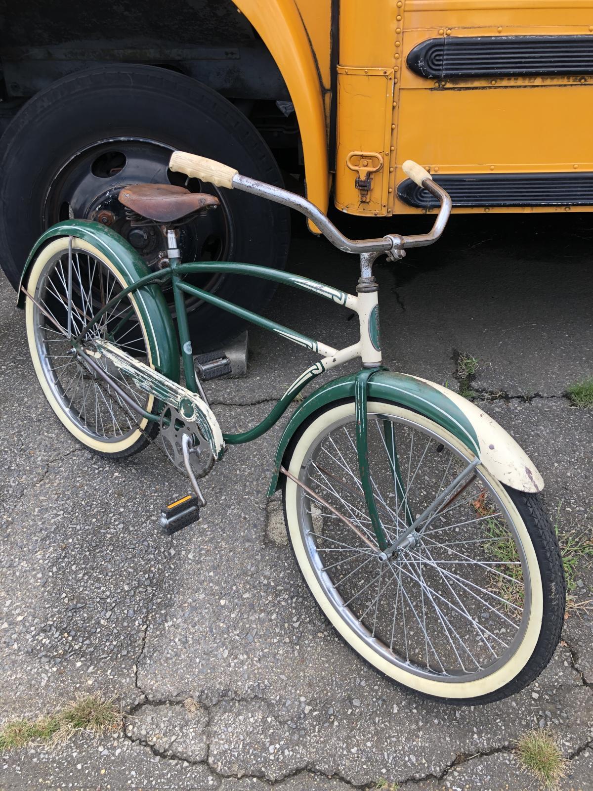 店舗引き取り限定】50s Vintage Schwinn Straight bar Cruiser Bicycle