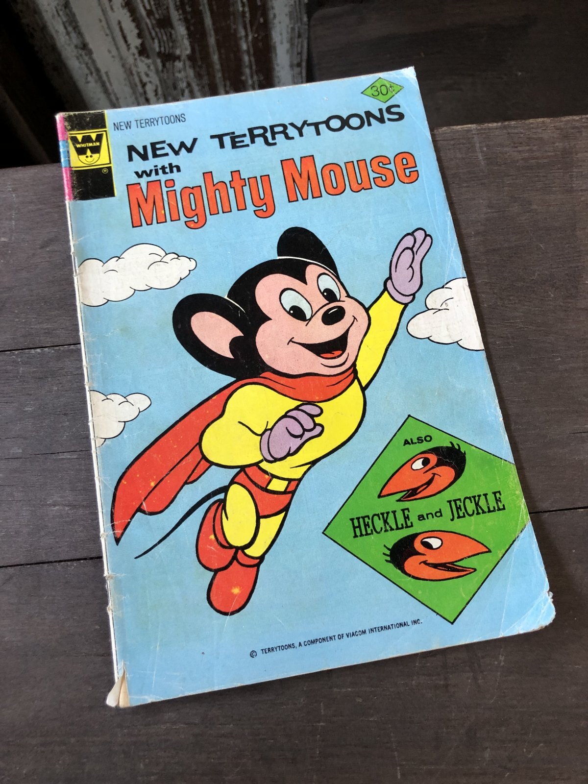70s Vintage WHITMAN Comic Mighty Mouse (R105) - 2000toys Antique Mall