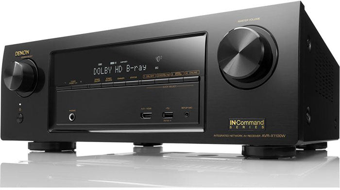 Denon AVR-X1100 220 / 240 Volts AV Receiver Amplifier 7.2 Channel