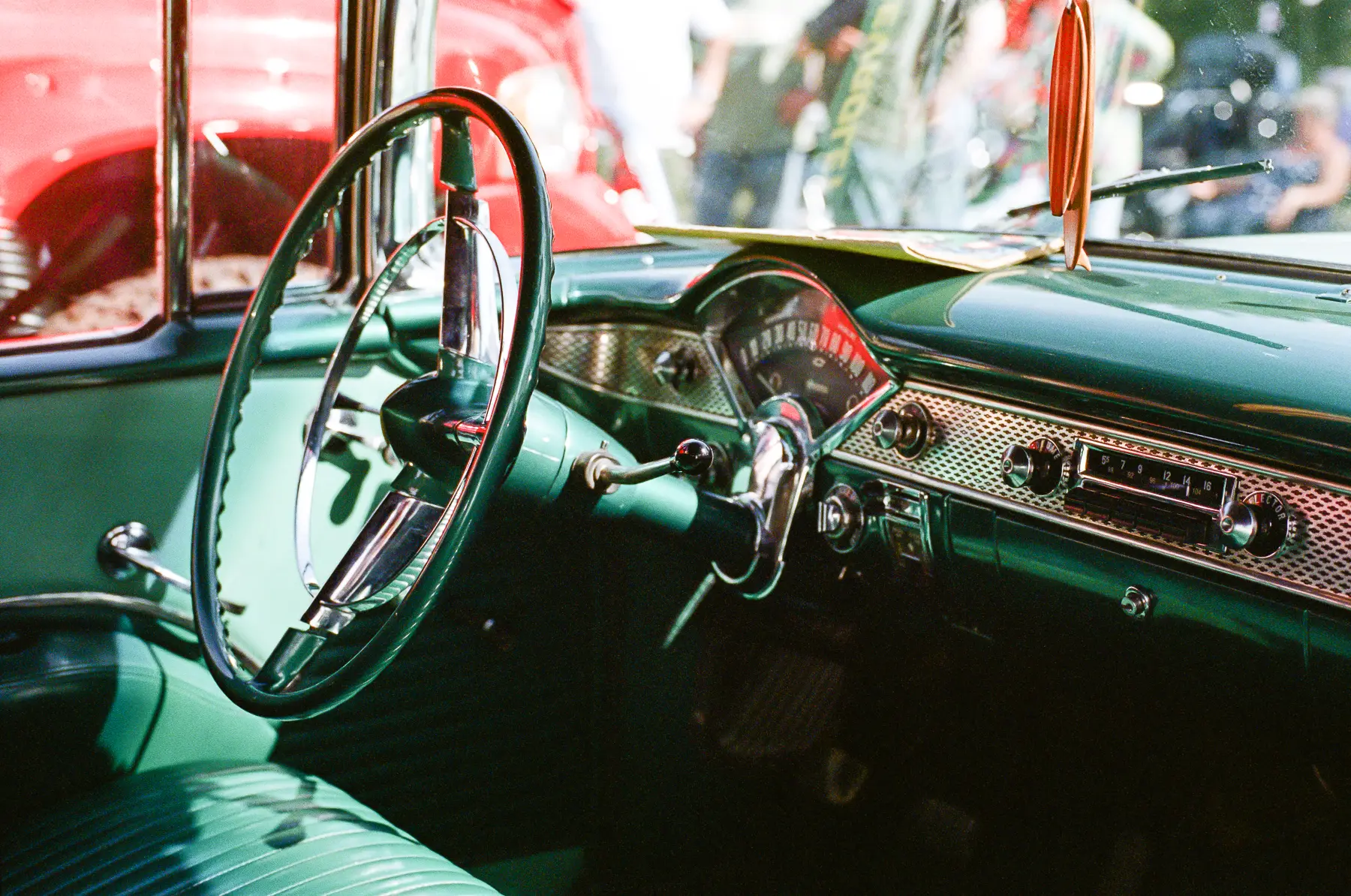 5 Frames with Contax RX and some old Detroit Iron - Regrets on one