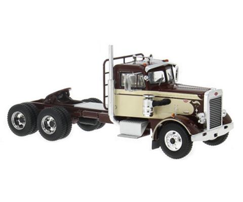 1955 Peterbilt 281 in Dark Brown and Beige - Cab Only - TR226-22