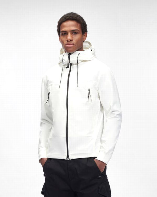 C.P. COMPANY - C.P. SHELL-R GOGGLE JACKET ソフトシェル ジップ