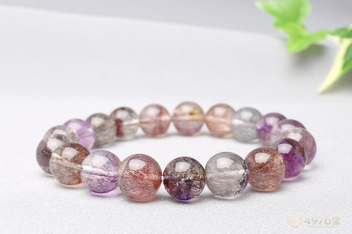 スーパーセブン ブレスレット 10mm ｜ 天然石通販の4976堂