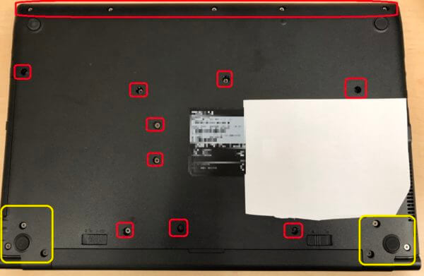 動作が遅いdynabookをクローン作成とSSD換装で修理した事例 - パソコン