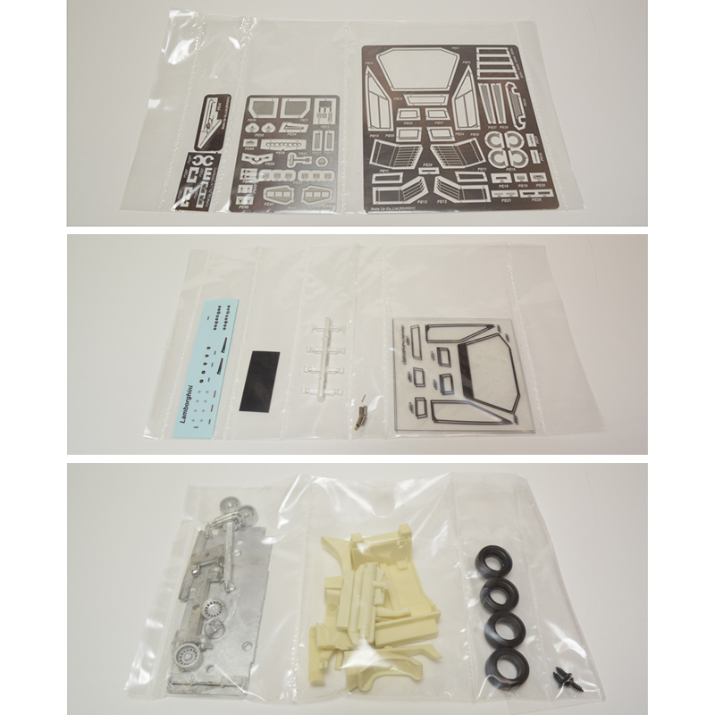 メイクアップ 1/43 ランボルギーニ カウンタック LP400 1974 キット