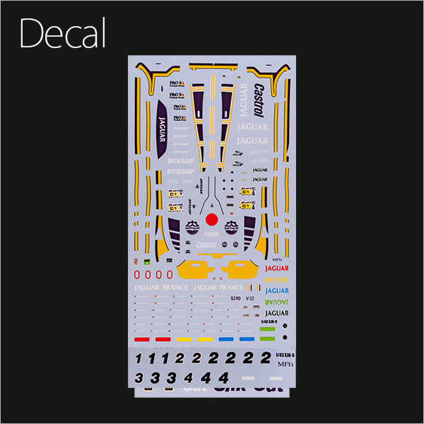 MFH 1/43 ジャガー XJR-9 LM モデルファクトリーヒロ | クアトロポルテ