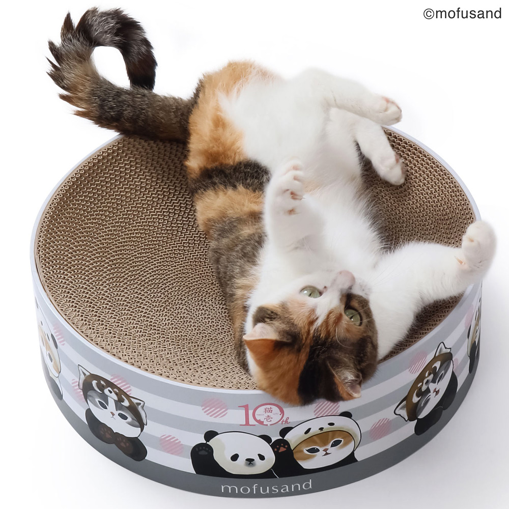 猫壱 バリバリボウル mofusand (82114) 猫用 爪とぎ モフサンド ( 猫壱