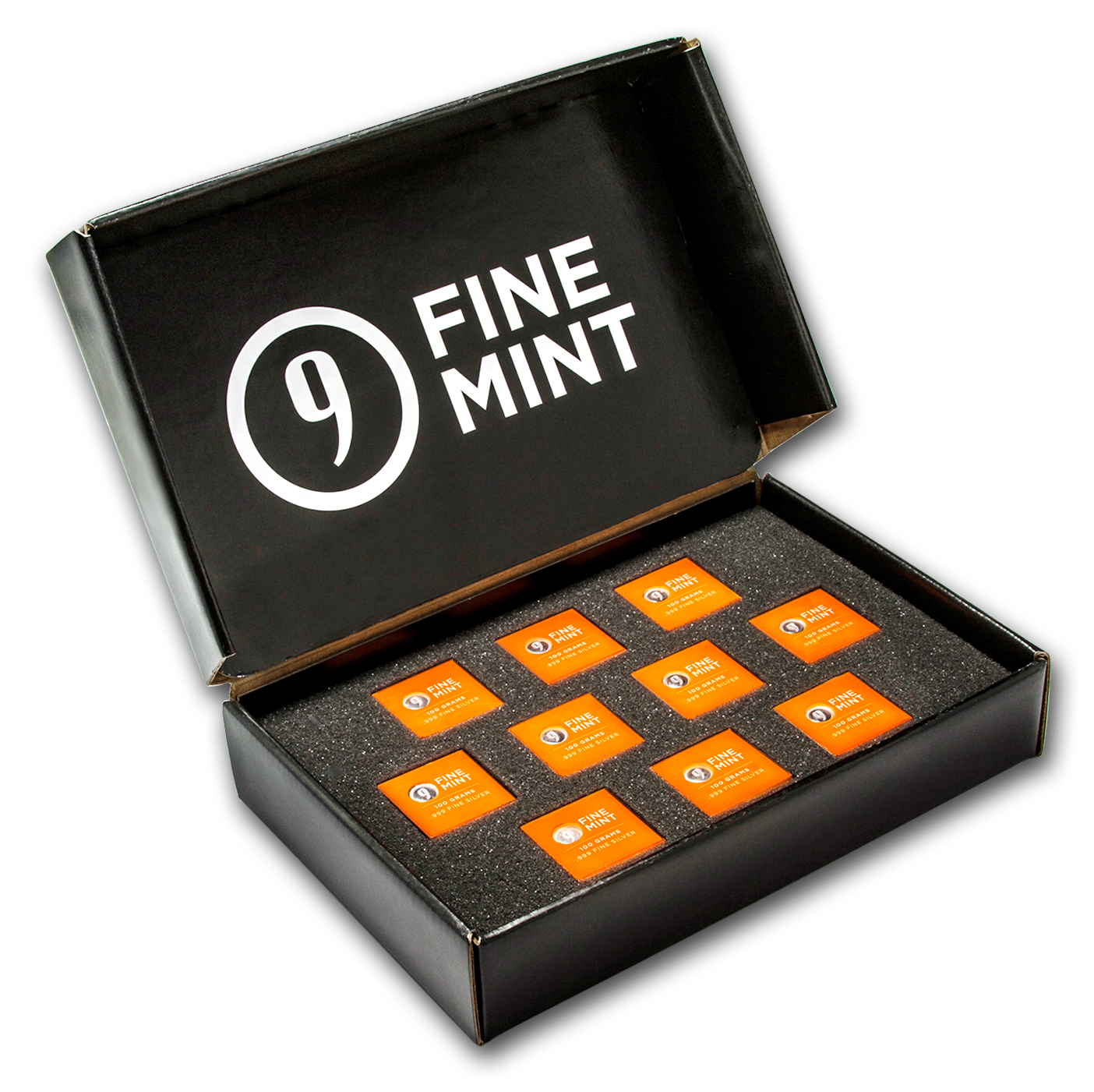 100 Gram Silver Bar | 9Fine Mint