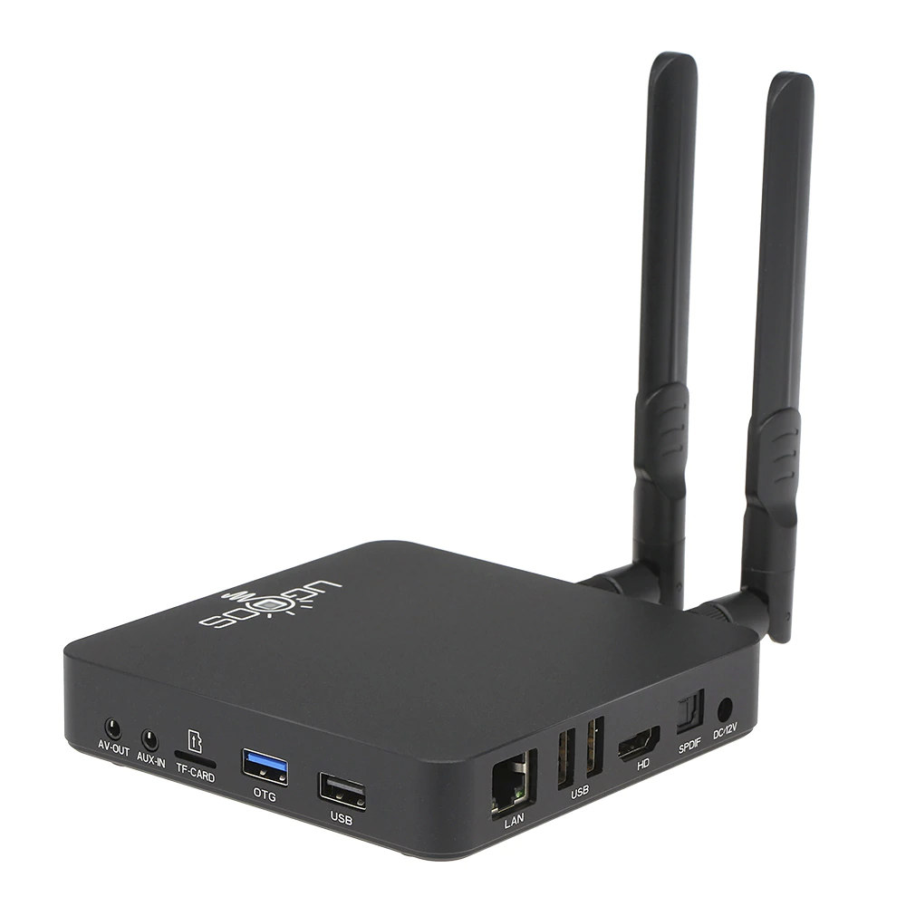 Ugoos AM6B Plus 2021 TV box adds WiFi 6 connectivity - CNX Software