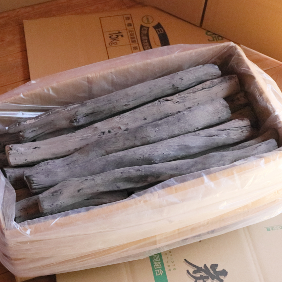 紀州備長炭-業務用15kg | 紀州備長炭-窯元で製造と販売