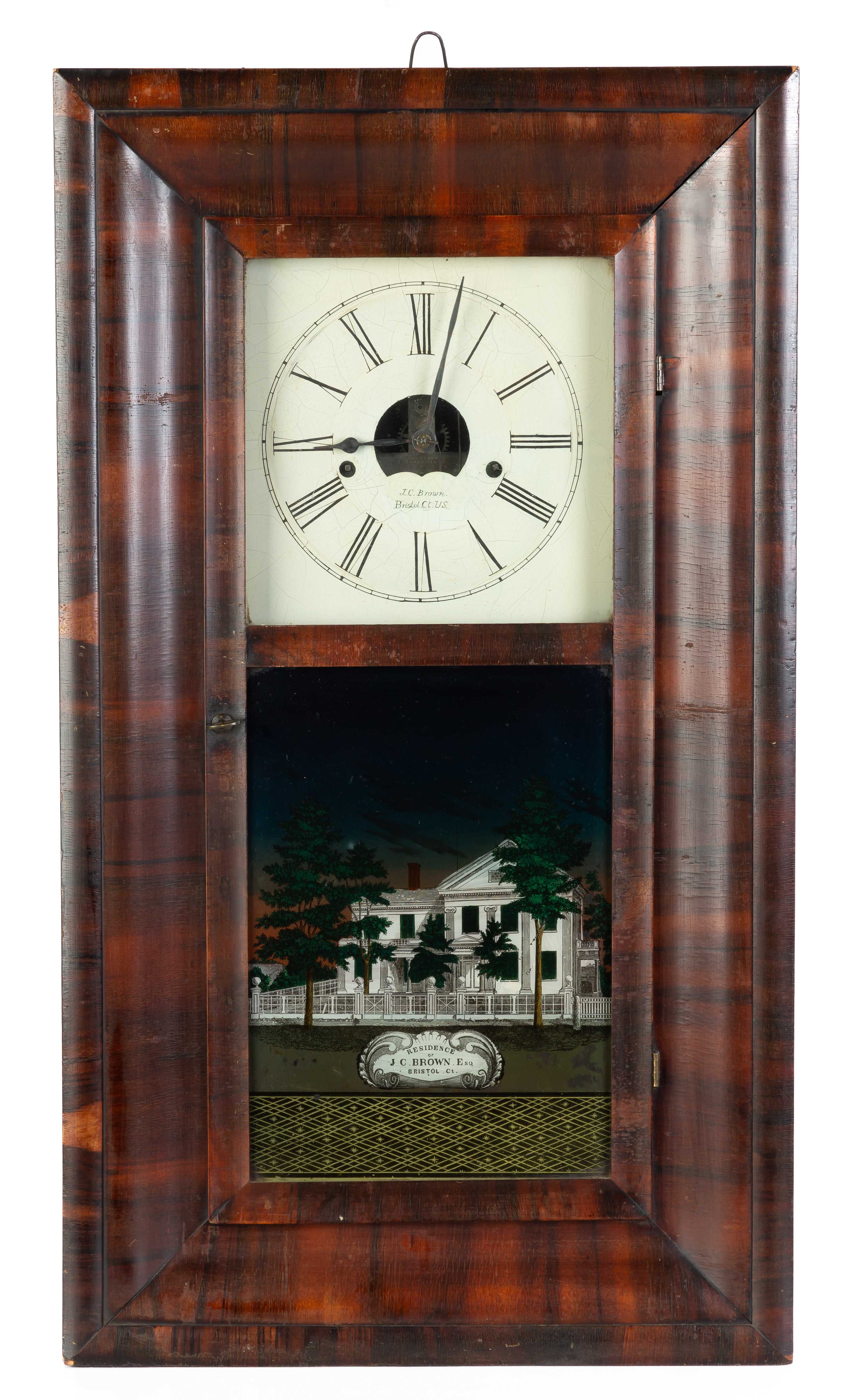 JC Brown, Forestville Clock Company | Cottone Auctions