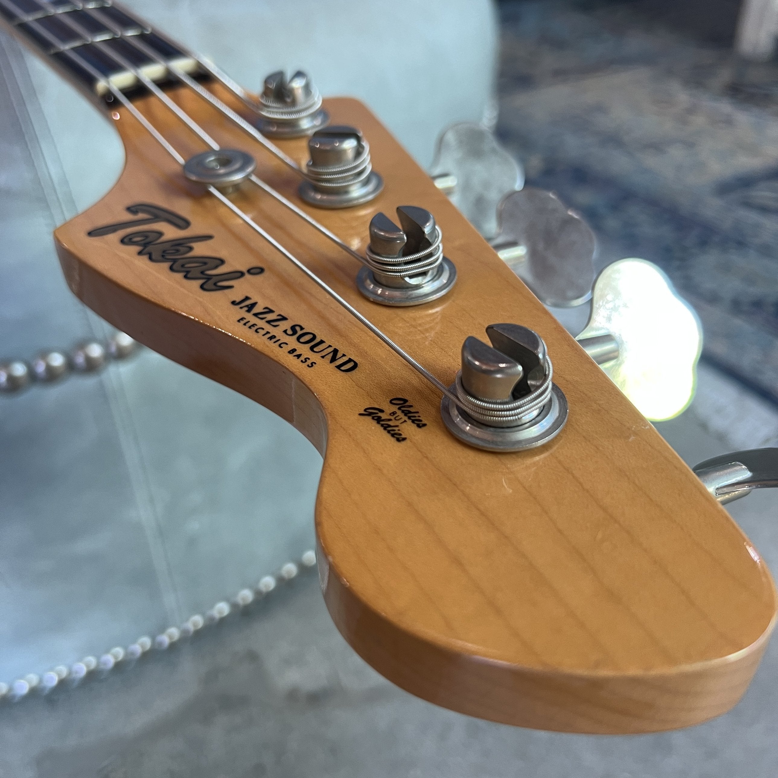 2002 Tokai Jazz Sound Bass Guitar - Sunburst - Cottonwood Music