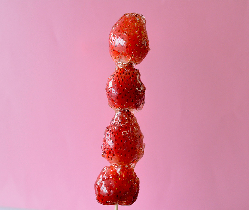 簡単！材料2つのいちご飴の作り方・レシピ | お菓子・パン材料