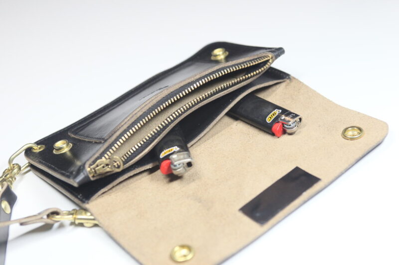 コテージオリジナルトラッカーウォレット～クロムエクセルレザー