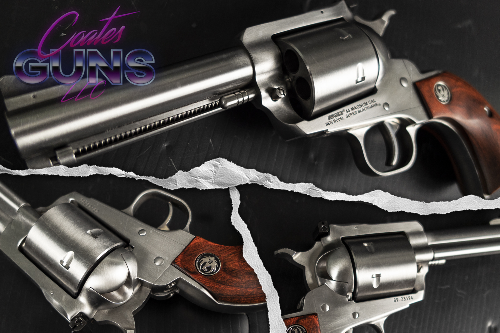 Ruger Super Blackhawk .44 Magnum 4.6″ | Coates Guns LLC