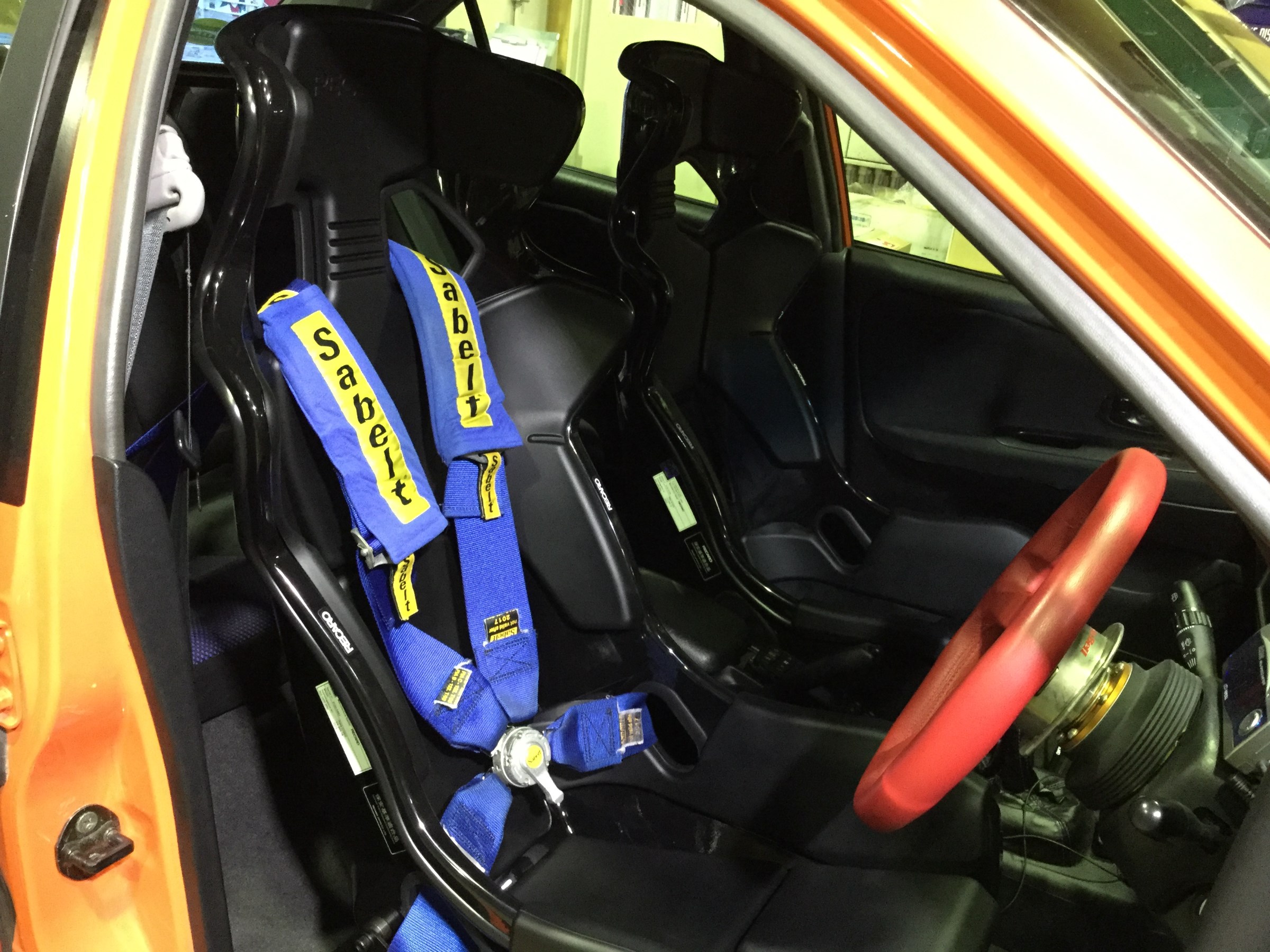 レカロ プロレーサーRMS 2700G 2脚同時装着 | 三菱 ランサー