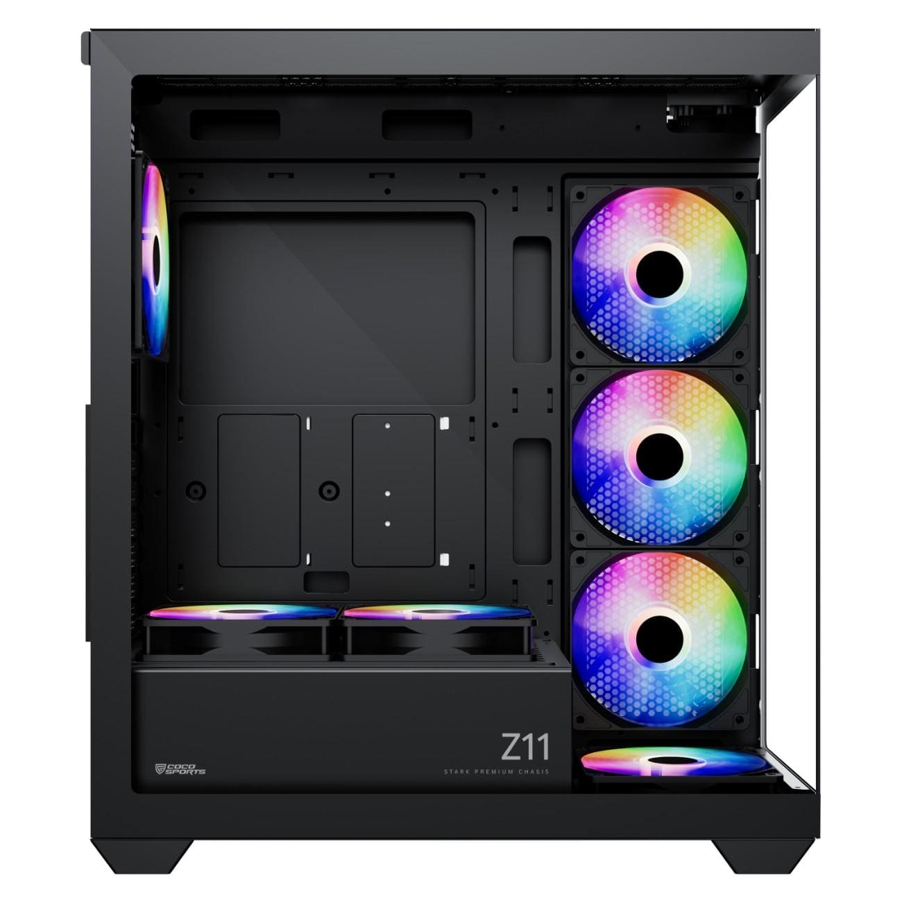 STARK Z11 Premium Gaming PC Case with aRGB Fans