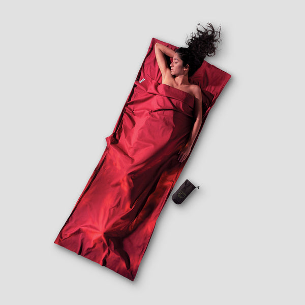 Silk Travel Sheet | Egyptian Cotton | COCOON