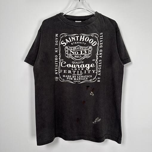 セント マイケル SAINT MICHAEL X NEIGHBORHOOD ウォッシュショート