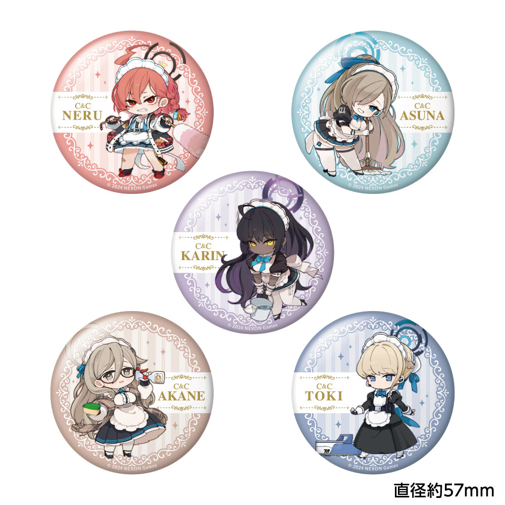 ブルーアーカイブ -Blue Archive- トレーディングミニキャラ缶バッジ