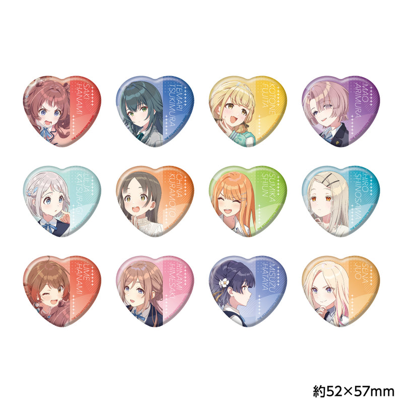学園アイドルマスター トレーディングハート缶バッジ (BOX)| アニメ