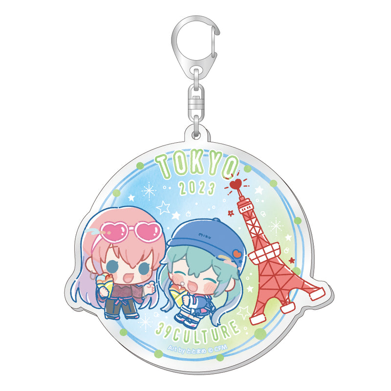 39Culture 2023 ご当地 アクリルキーホルダー / 東京| アニメ グッズ