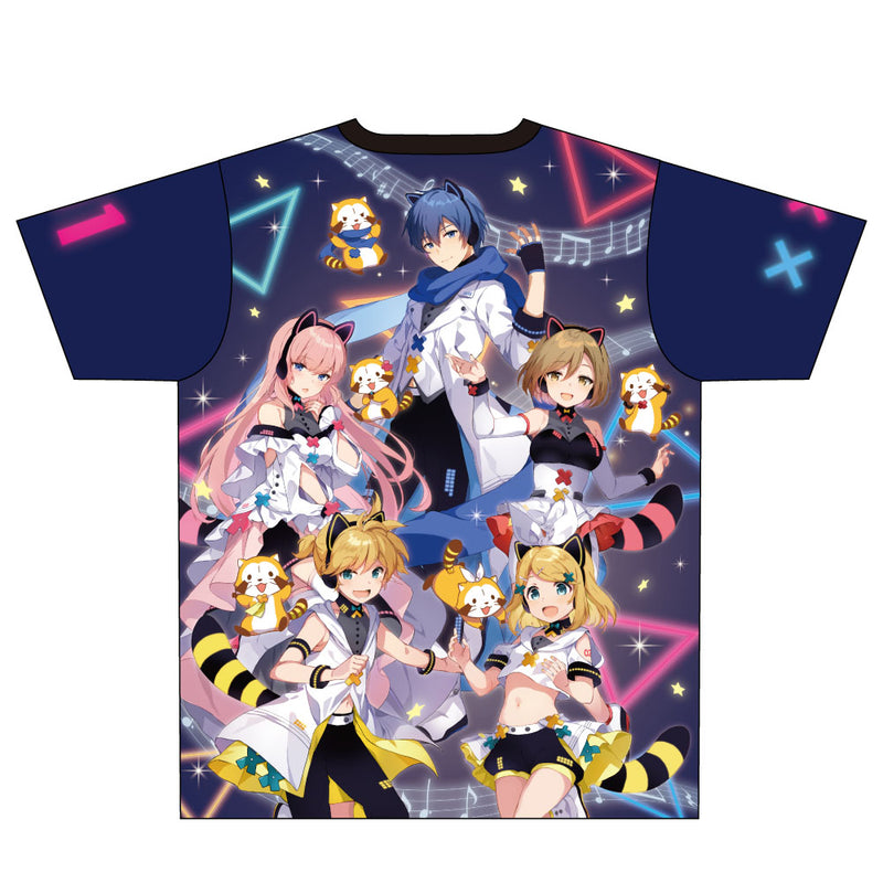 初音ミク×ラスカル2022 フルグラフィックTシャツ