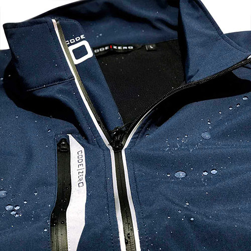 CODE-ZERO Softshell Jacket Men Halyard Black 3XL | CODE-ZERO