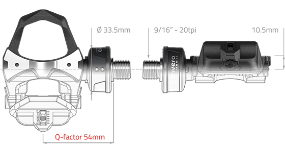 Favero ファベロ Assioma ペダル型 パワーメーター ｜ ロードバイク