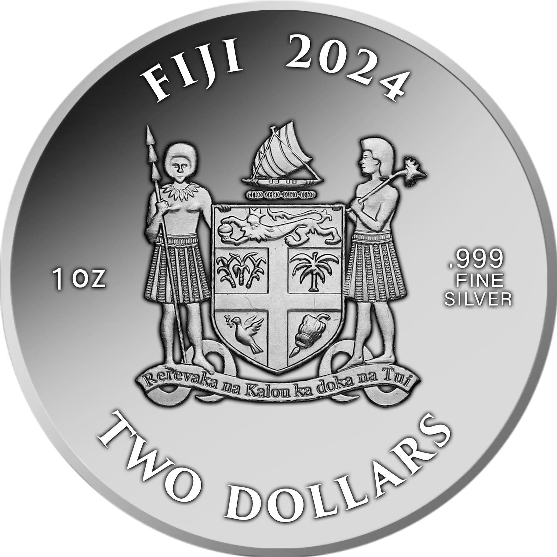 2024 Fiji John F. Kennedy UHR 1 oz Silver Coin | CoinsTV