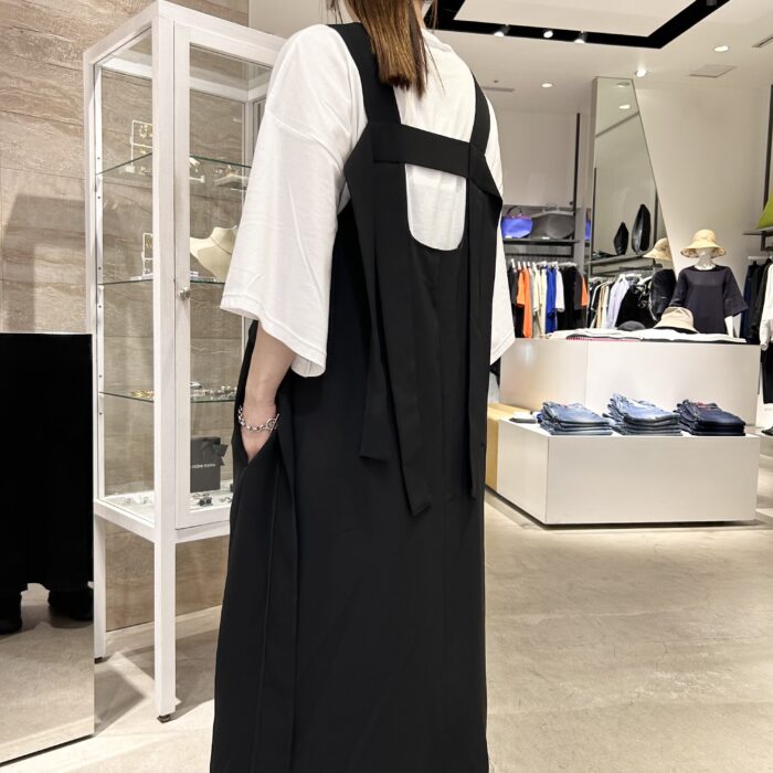 ENFOLD FLARE SLIT JUMPER-SKIRT – COLDBECK ONLINE