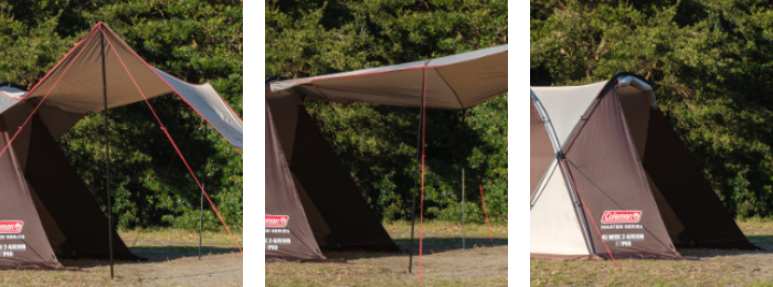 4Sワイド2ルームエアリウム | 4S WIDE 2 AIRIUM| コールマン｜Coleman