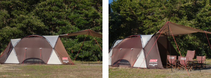 4Sワイド2ルームエアリウム | 4S WIDE 2 AIRIUM| コールマン｜Coleman