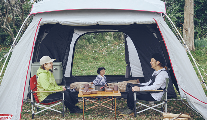 ダークルームエアーシリーズのテント | DARKROOM SERIES | コールマン